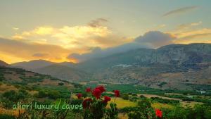 Aliori art caves Amorgos Greece