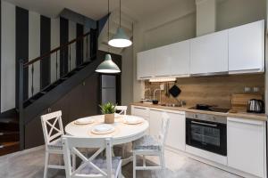 modern city center maisonette