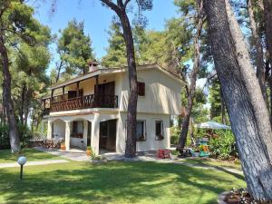 Villa of traditional architecture Halkidiki Greece