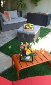 Maisons de vacances SETE maison de ville avec jardin clos : photos des chambres