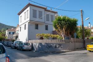 Traditional Tower, built on 1827 Lesvos Greece