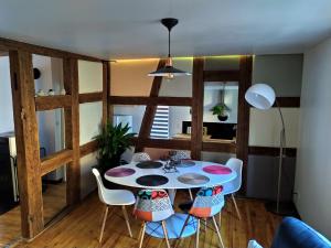 Appartements La Grande Terrine - Gites Les Potiers : photos des chambres