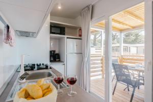 Eurocamp Mobile Homes at Campsite Ljutic