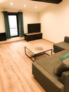 Appartements T3 duplex design hypercentre Cathedrale Narbonne : photos des chambres