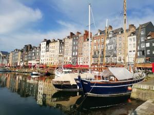 Appartements Le MAELY, studio au calme, centre de Honfleur (linge fourni) : photos des chambres