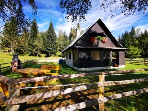 3 star chalet Počitniška hiška na Uskovnici Bohinj Slovenia