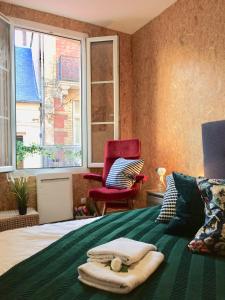 Appartements La Reine des Plages CLS Deauville : photos des chambres