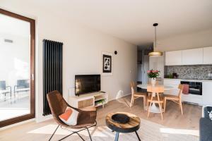 Apartment near Chopin Airport with parking place