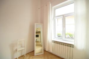 Red and Yellow Apartment Modern