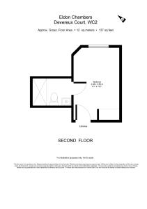 Apartment room in Eldon Chambers Pod 4