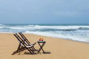 SaffronStays Blue Flag House, a 3-BDR beachfront villa in Hejamady - Belmannu