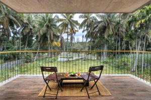 SaffronStays Riverstone 3-BR Riverside Villa with Farm Views