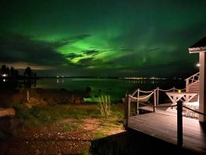 Ferienhaus Aurora River Cabin Luleå Schweden