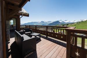 Chalets Harfang des Neiges : photos des chambres