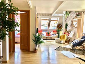 Duplex with quite terrace on Wenceslas sq.