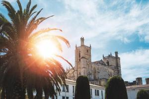 Appartements T3 duplex design hypercentre Cathedrale Narbonne : photos des chambres