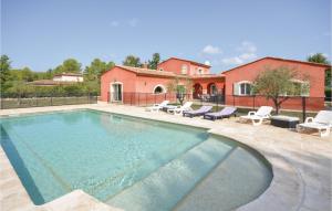 Beautiful Home In Callian With 5 Bedrooms, Private Swimming Pool And Outdoor Swimming Pool