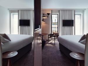 Hotels Molitor Hotel & Spa Paris - MGallery Collection : Chambre Lit King-Size Deluxe - Vue sur Piscine