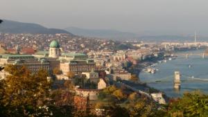 Danube river view close to Parlament