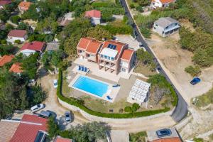 Luxury Seafront Villa Exclusive Pag with private pool by the beach on Pag island 
