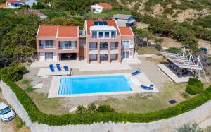 Luxury Seafront Villa Exclusive Pag with private pool by the beach on Pag island 