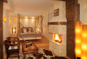 Deluxe Double Room with Fireplace room in Vaela Hotel Cultural Resort & Spa