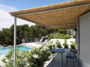 Maisons de vacances Home Cassis - Maison Mediterranee - Piscine chauffee : Studio Standard