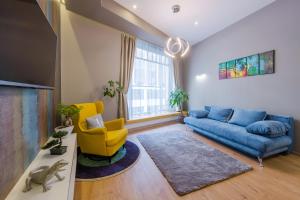 Amber Navy Design Apartments with AC