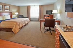 King Studio Suite - Mobility Access Tub/Non-Smoking room in Candlewood Suites Elgin – Northwest Chicago an IHG Hotel