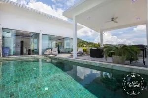 Villa Azur, 4 Bedrooms, Ocean View - 查汶