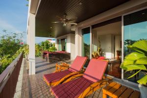 Ocean views Kata gardens penthouse 6C near Kata Noi Beach