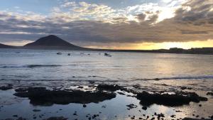 Nice terrace in front of the sea. La Jaquita