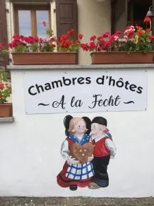 Chambres d'hôtes A la Fecht Nature et Bien-être - Linthal