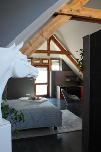 Maisons d'hotes Loft dans corps de ferme - Acces jacuzzi : photos des chambres