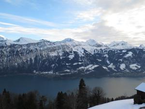 Pansion App. Seeblick Top of Interlaken Beatenberg Šveits