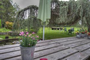 B&B / Chambres d'hotes Maison Prairie Bonheur : Chambre Double - Vue sur Jardin
