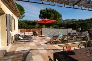 Maisons de vacances Le Panorama des Alpilles : photos des chambres