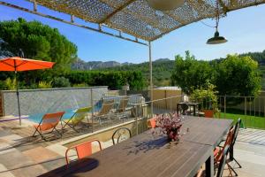 Maisons de vacances Le Panorama des Alpilles : photos des chambres