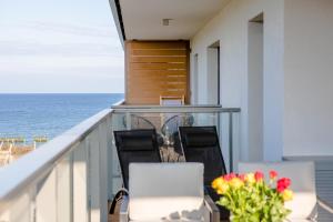 Apartament TURKUSOWY Gardenia Dziwnów z widokiem na morze EPapartamenty