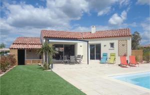 Beautiful home in Ginestas with 3 Bedrooms, WiFi and Outdoor swimming pool