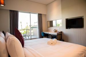 Phòng Hướng Vườn Giường Đôi Có Ban Công (Garden View Double Room with Balcony)