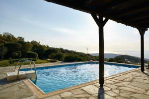 The Pool Garden House with a fantastic sea and sunset view Kea Greece