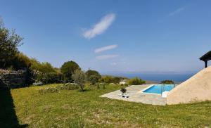 The Pool Garden House with a fantastic sea and sunset view Kea Greece