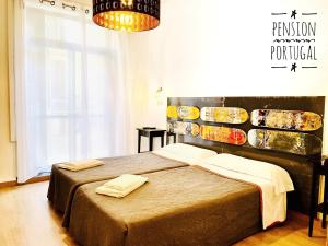 Twin Room room in Hostal Portugal