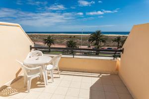 Palm Garden with sea views to the beach, pools, Morro del Jable