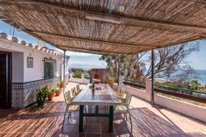 Chata Casa del Pipa con vistas al mar Benajarafe Španělsko