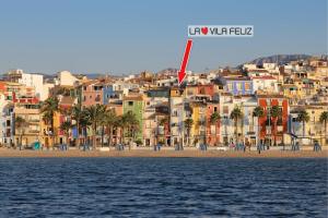 La Vila Feliz, gemütliche private Duplex-Ferienwohnung im typischen Fischerhaus mit fantastischem Meerblick