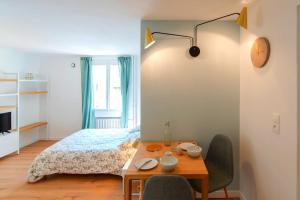 Appartements Dreamy Flat Lyon - Hyper-Centre - Jean Mace - Studio Cosy : photos des chambres