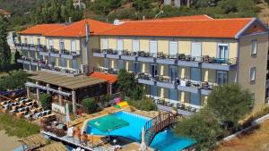 2 stern appartement Pebble Beach Hotel Plomari Griechenland