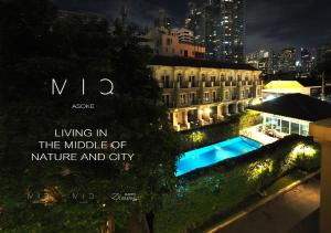 MIQ Asoke808 Villa - Asoke BTS - garden pool - 16 Pax
